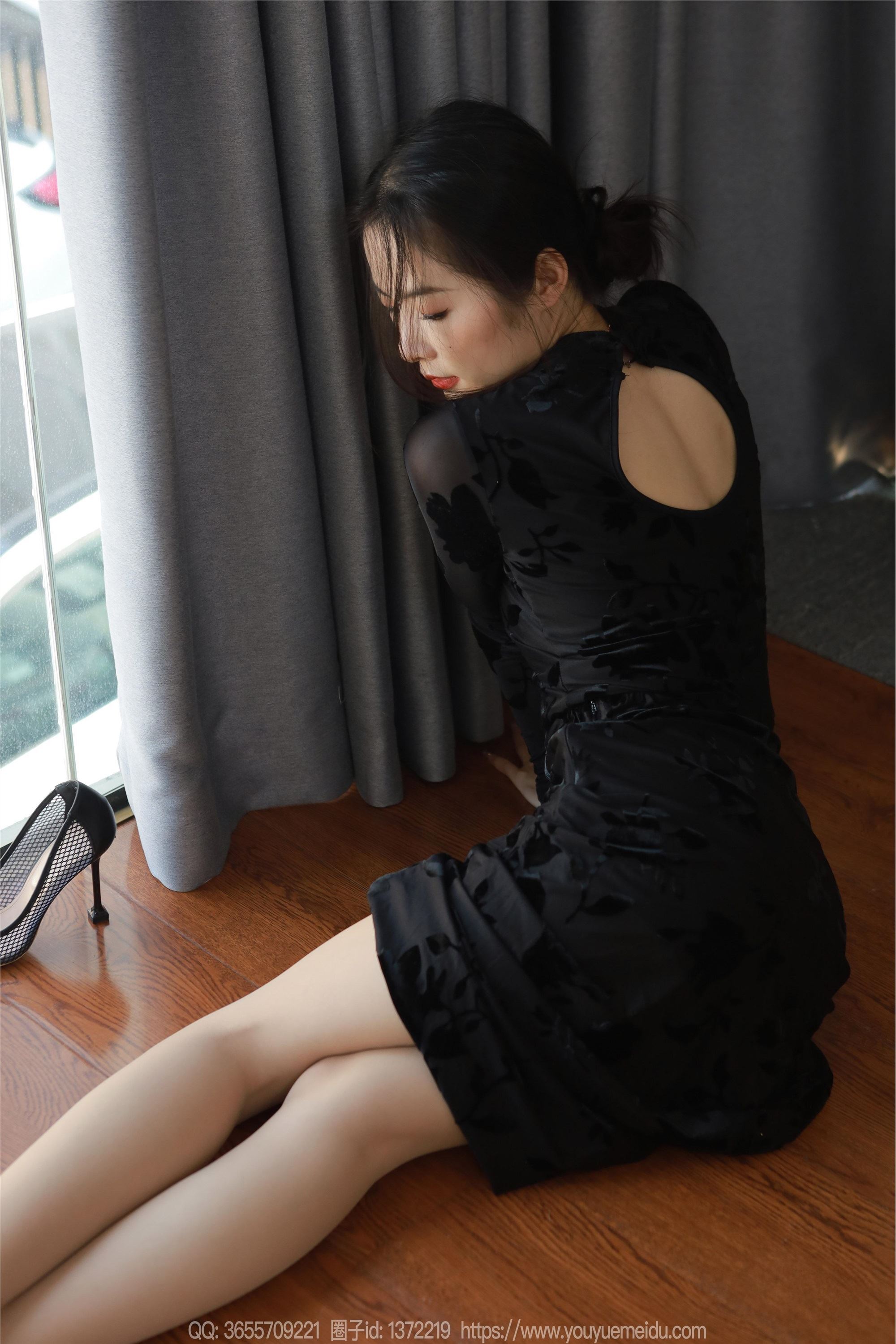 IESS异思趣向  2024.04.10 丝享家 1712 小金《高叉旗袍》